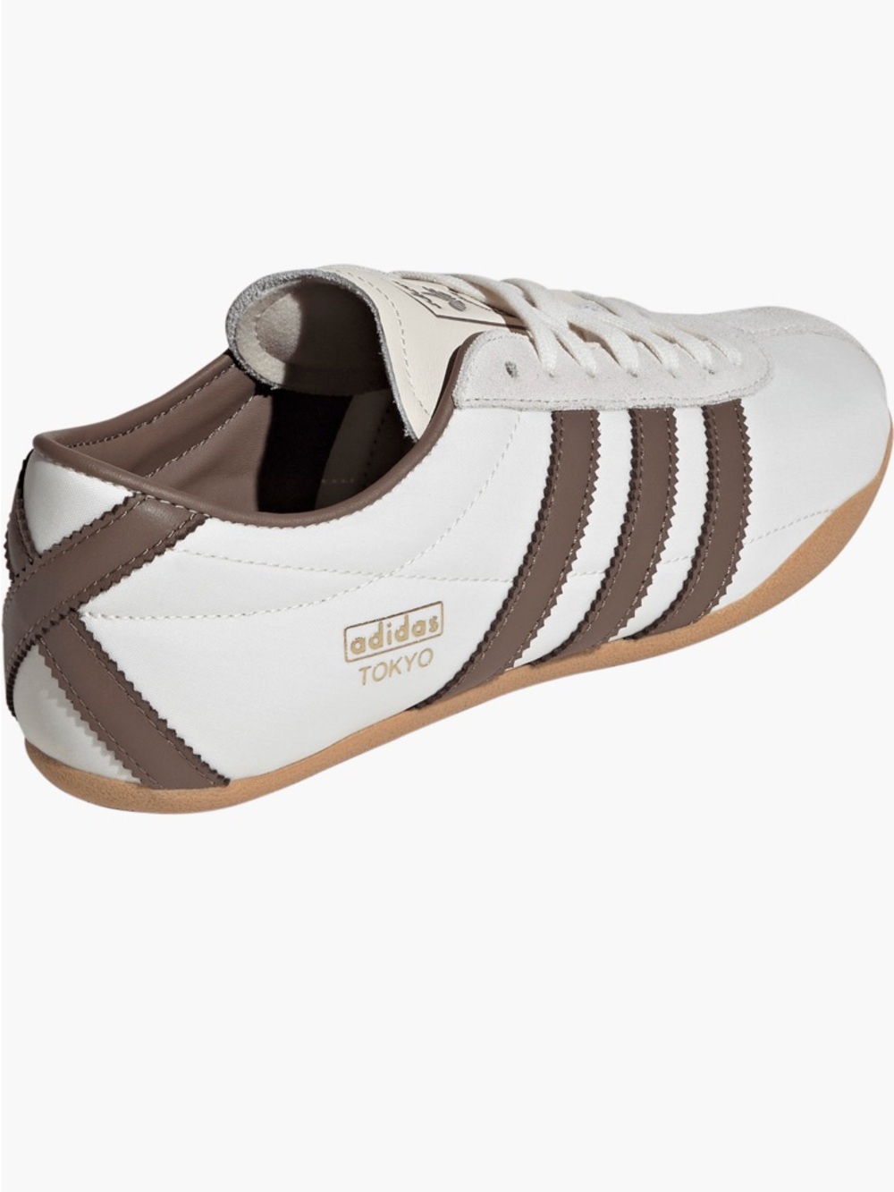 Adidas Tokyo Off White Earth Strata Gold Brown Women’s Shoe 6.5